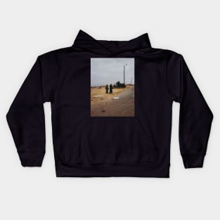 Two Muslim Woman Walking in Street Kids Hoodie